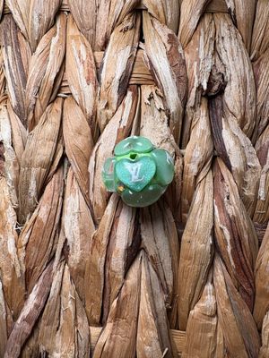 Green LV Clay Bead 