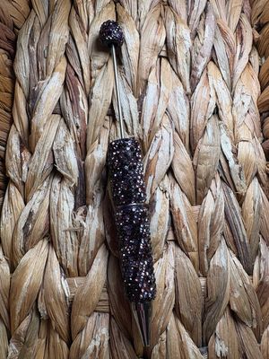 Purple &amp; Pink &amp; Brown Rhinestone Pen