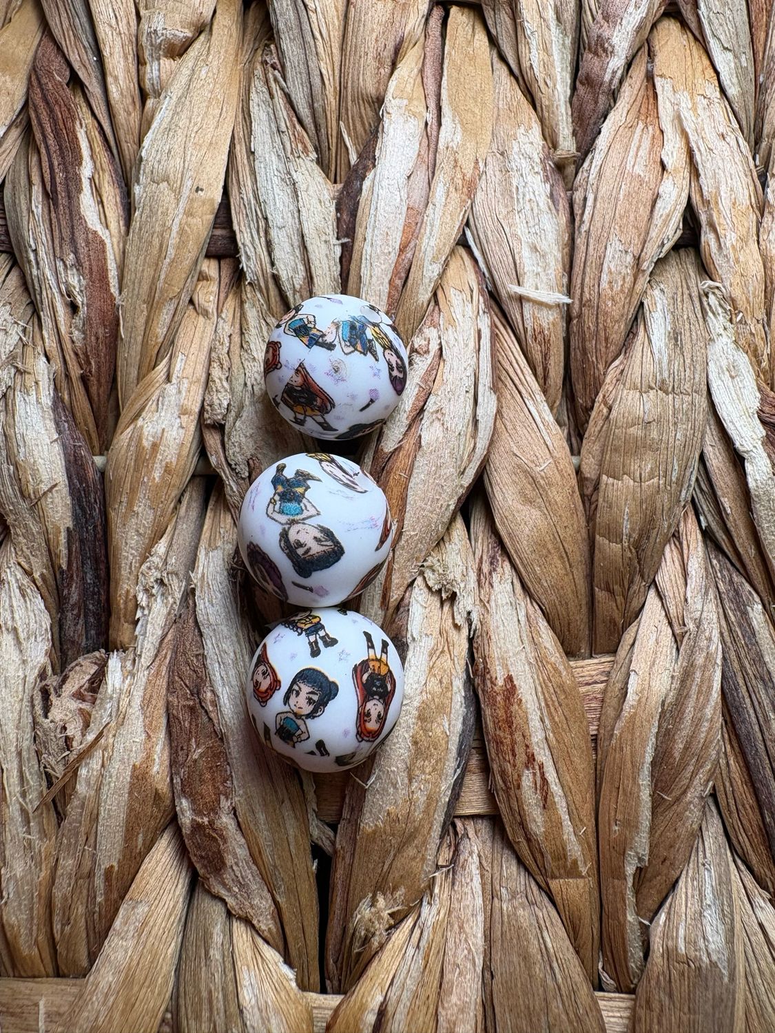 15mm KPop Silicone Bead