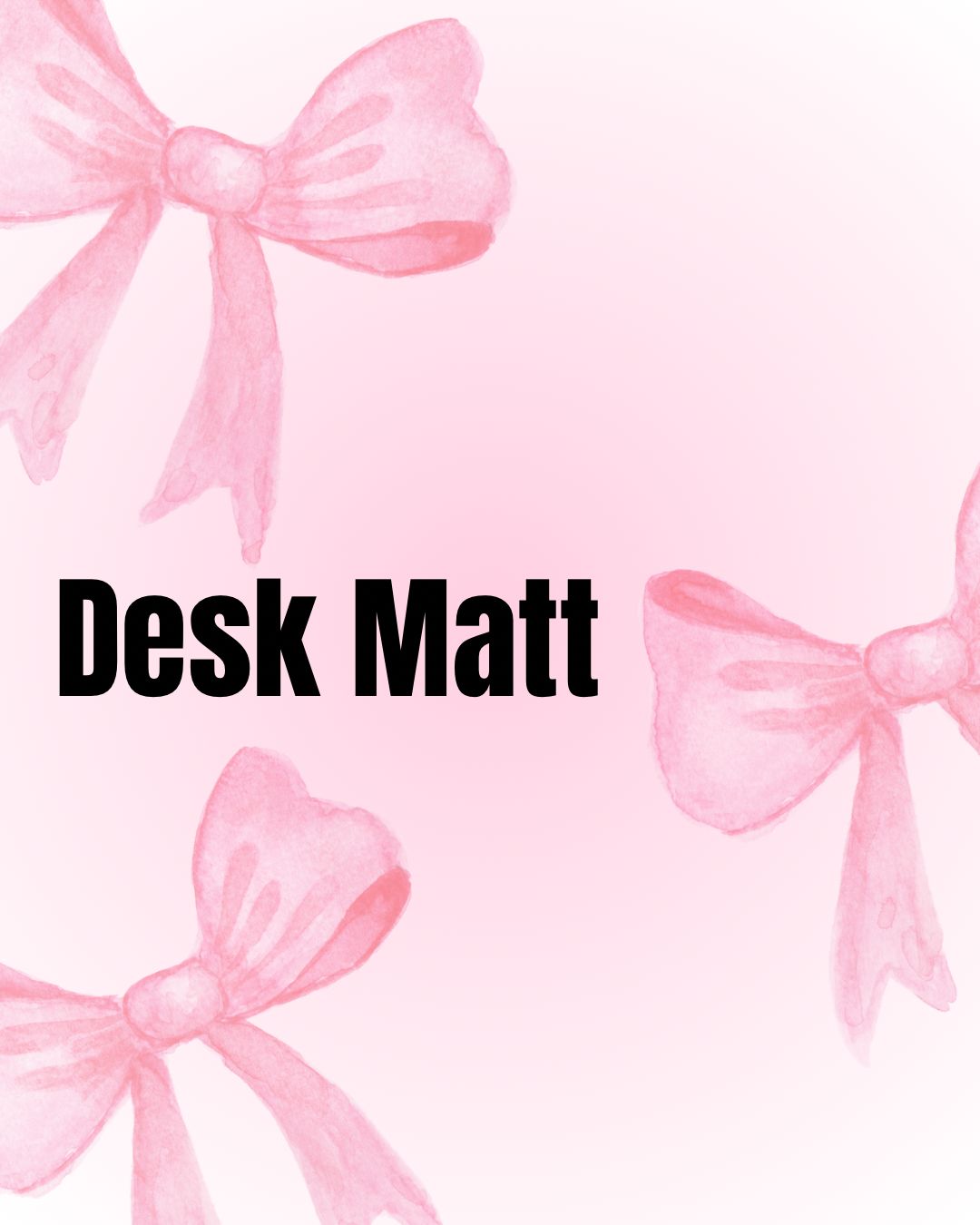Desk Matt