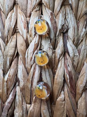 Honey Bear Character Bead 15mm