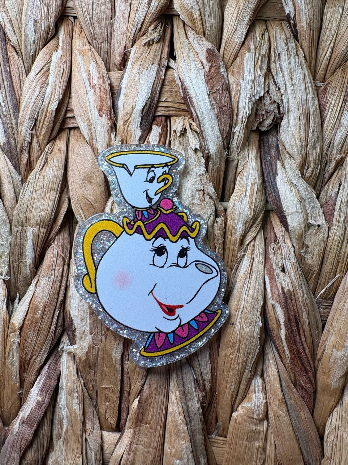 Pot &amp; Chip Acrylic Flatback