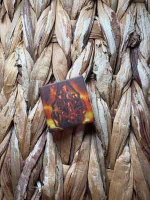 Stranger Things Characters Printed Focal