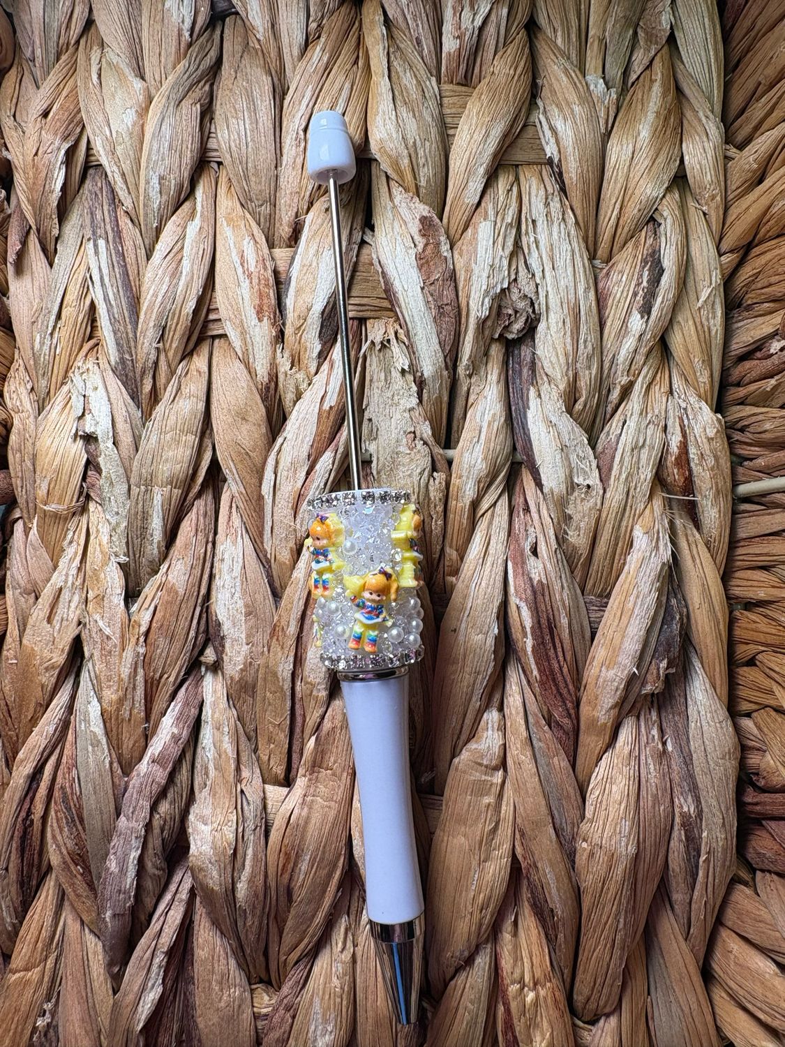 Rainbow Girl White Sugar Pen