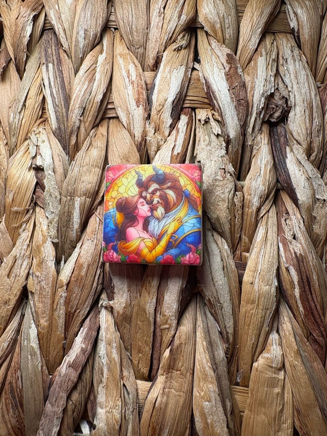 Belle &amp; Beast Printed Focal