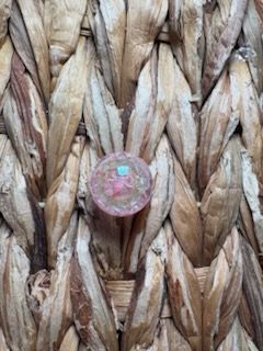 Light Pink 20mm Crackle Bead