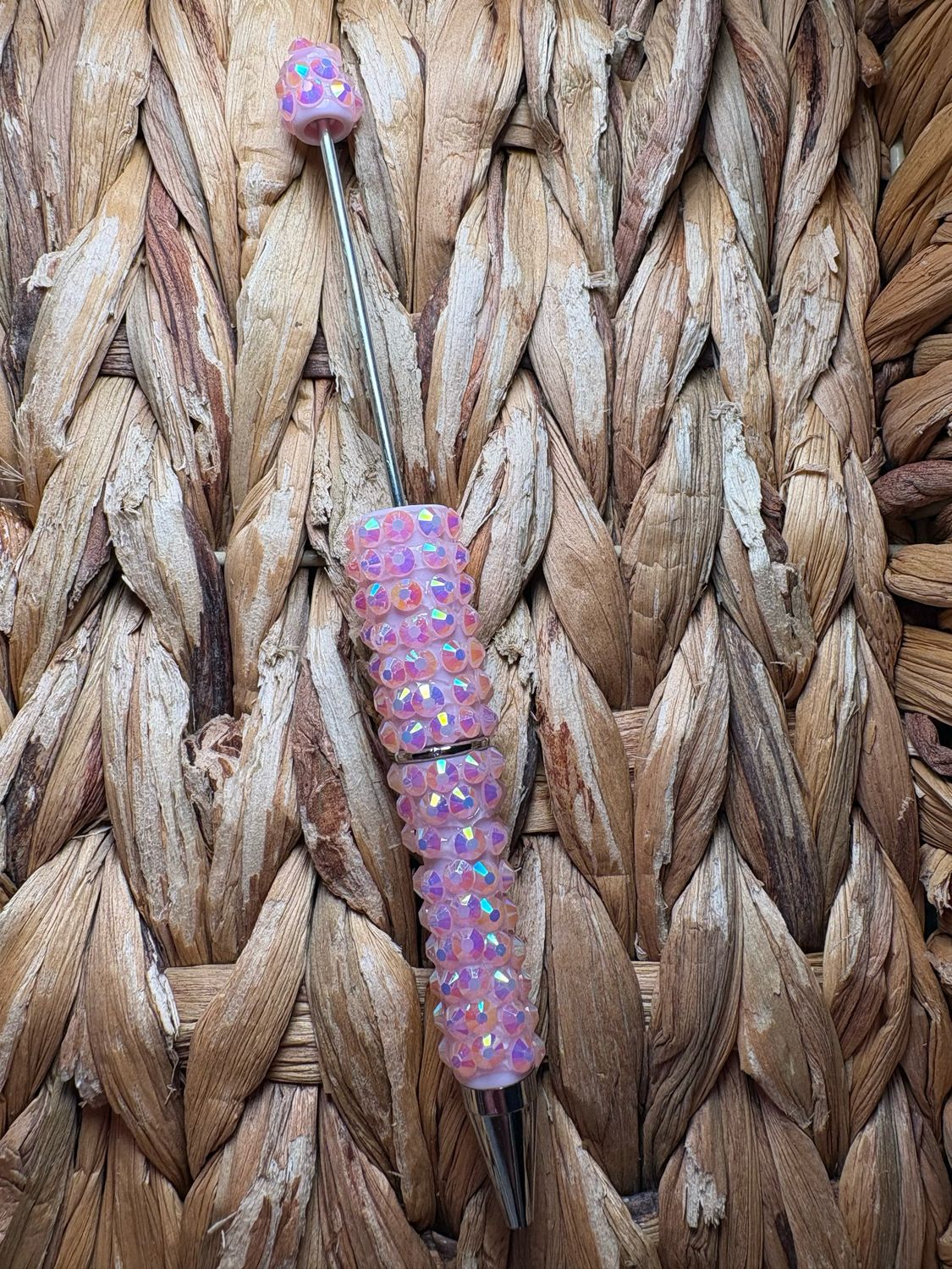 Light Pink Diamond Rhinestone Pen