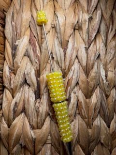 Yellow Bubble Rhinestone Pen