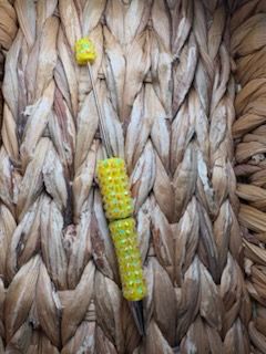 Yellow Diamond Rhinestone Pen