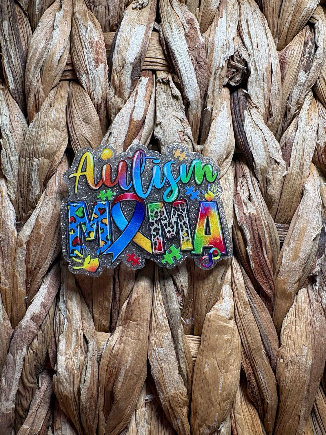 Autism Mama Acrylic Flatback