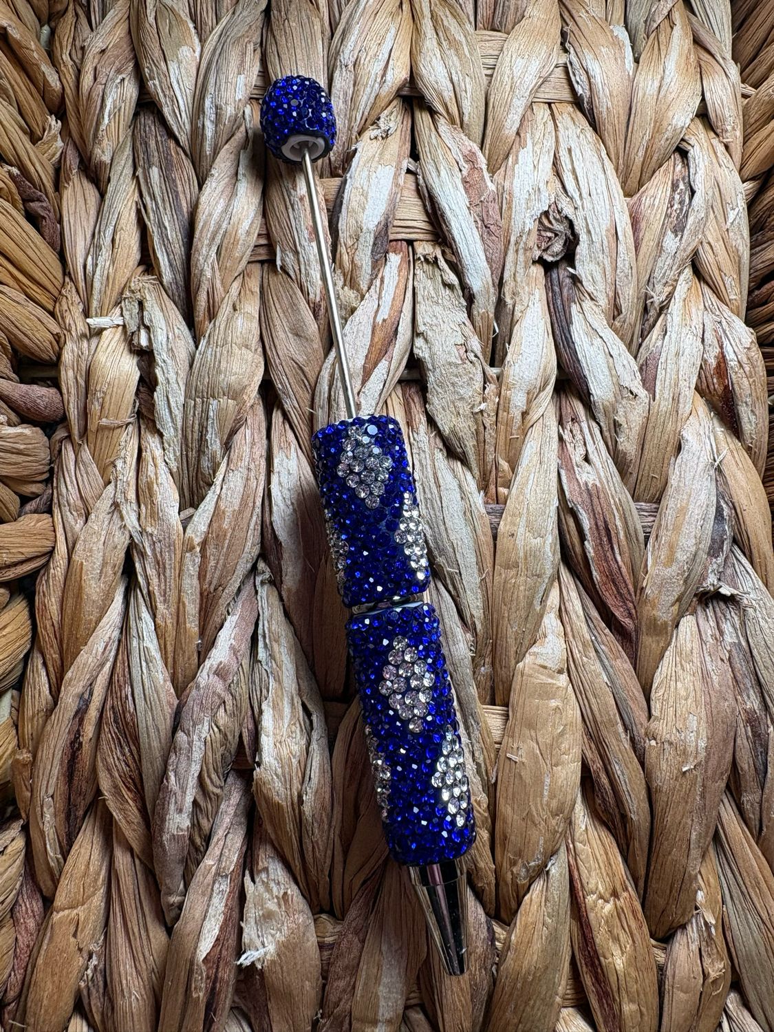 Dark Blue Diamond Rhinestone Pen