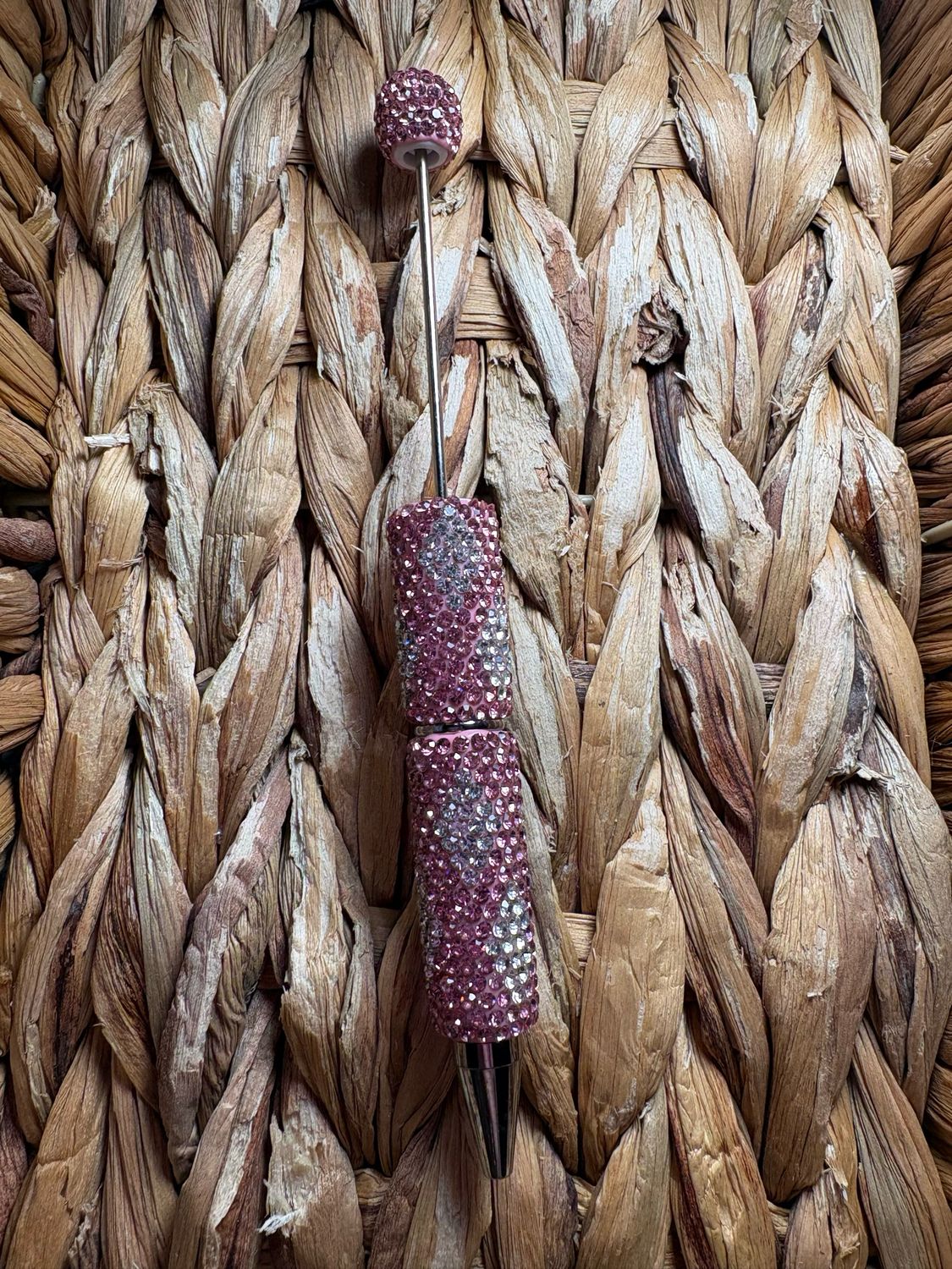 Light Pink Diamond Rhinestone Pen