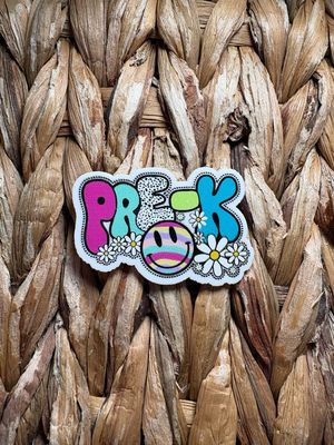 Pre- K Acrylic Flatback