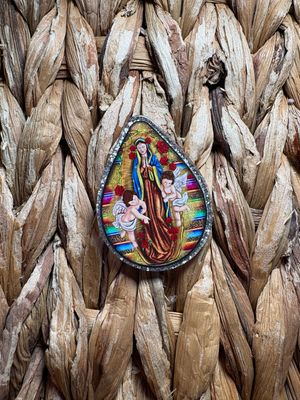 Mary Religious Acrylic Flatback