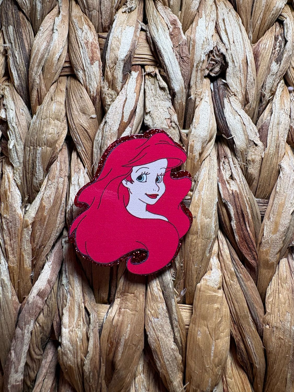 Mermaid Head Acrylic Flatback