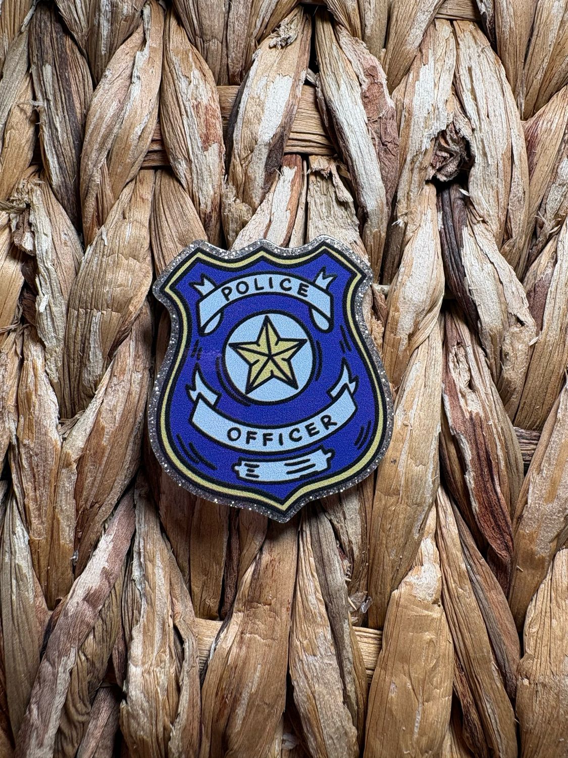 Police Acrylic Flatback