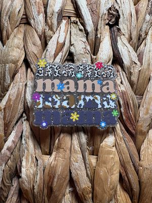 Mama x4 Acrylic Flatback