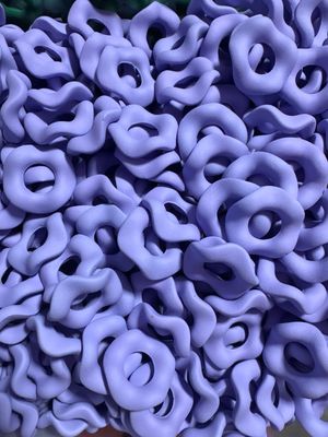 Light Purple Matte Wavy Spacer 