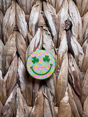 Lucky Charm Smile Printed Focal