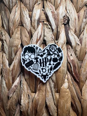 HP Heart Acrylic Flatback