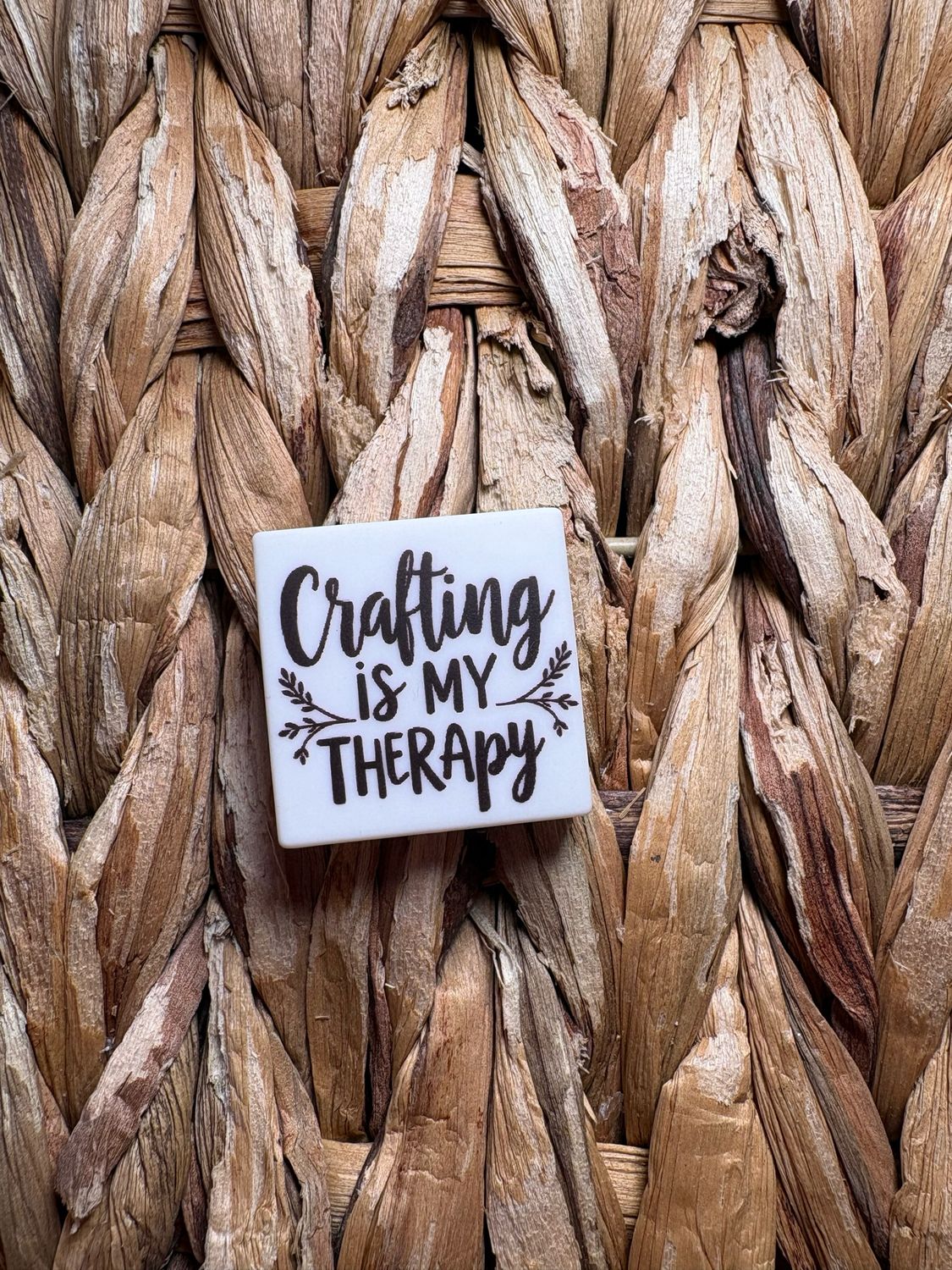 Crafting is my Therapy Printed Focal