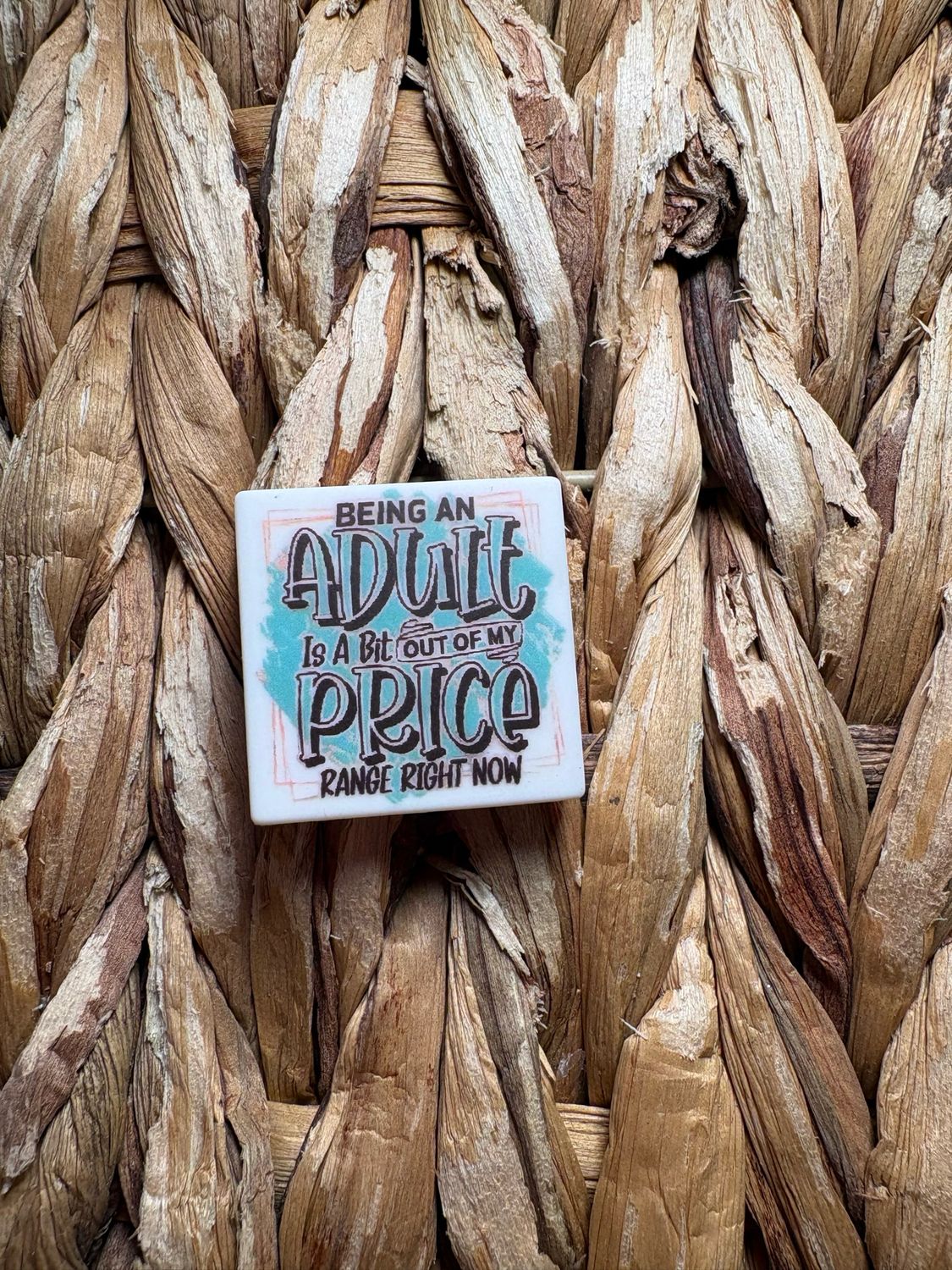 Being an Adult Printed Focal