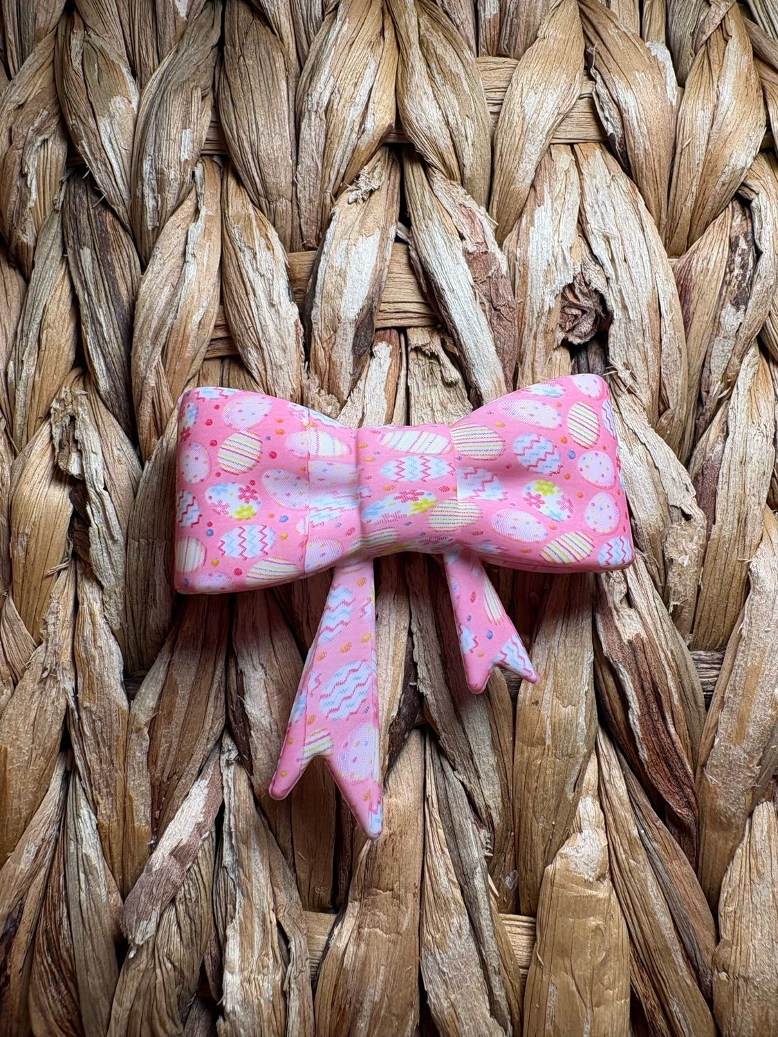 Easter Bow Focal/Straw Topper