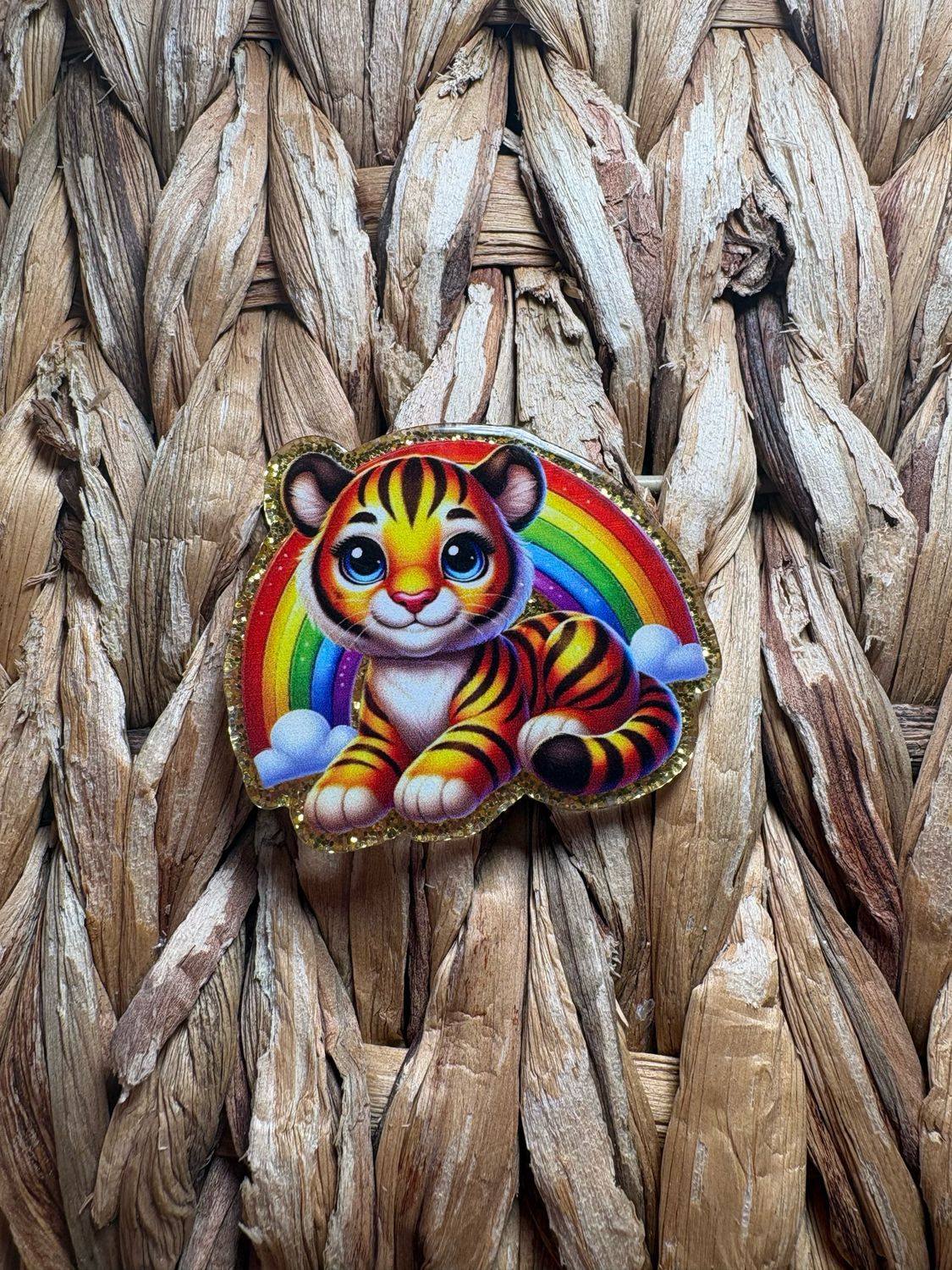 Tiger Acrylic Flatback