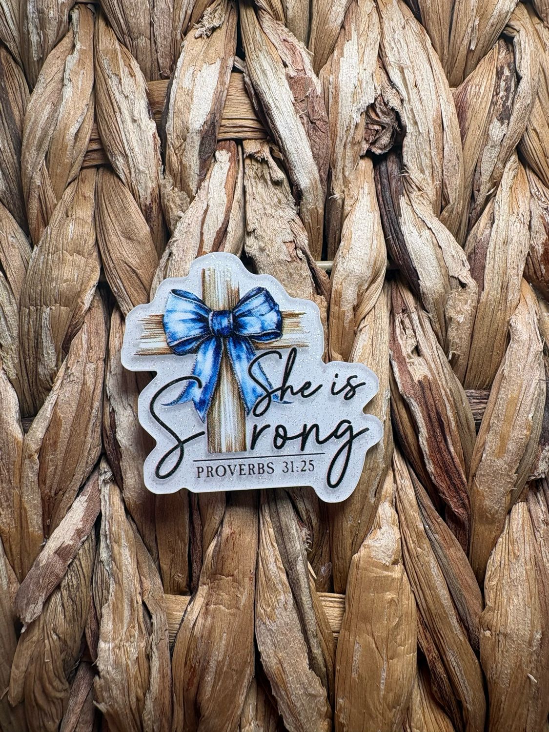 She is Strong Acrylic Flatback