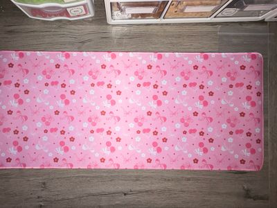 Cherry Bow Desk Mat 