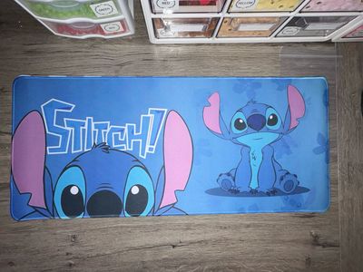 Blue Alien Desk Mat 