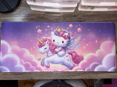 HK Unicorn Desk Mat
