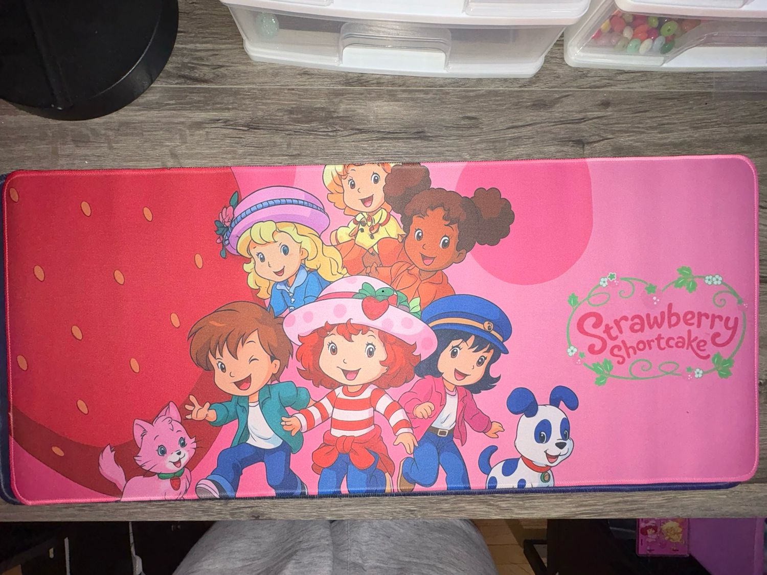 Strawberry &amp; Friends Desk Mat