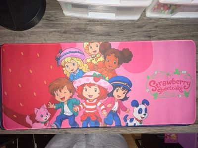 Strawberry &amp; Friends Desk Mat