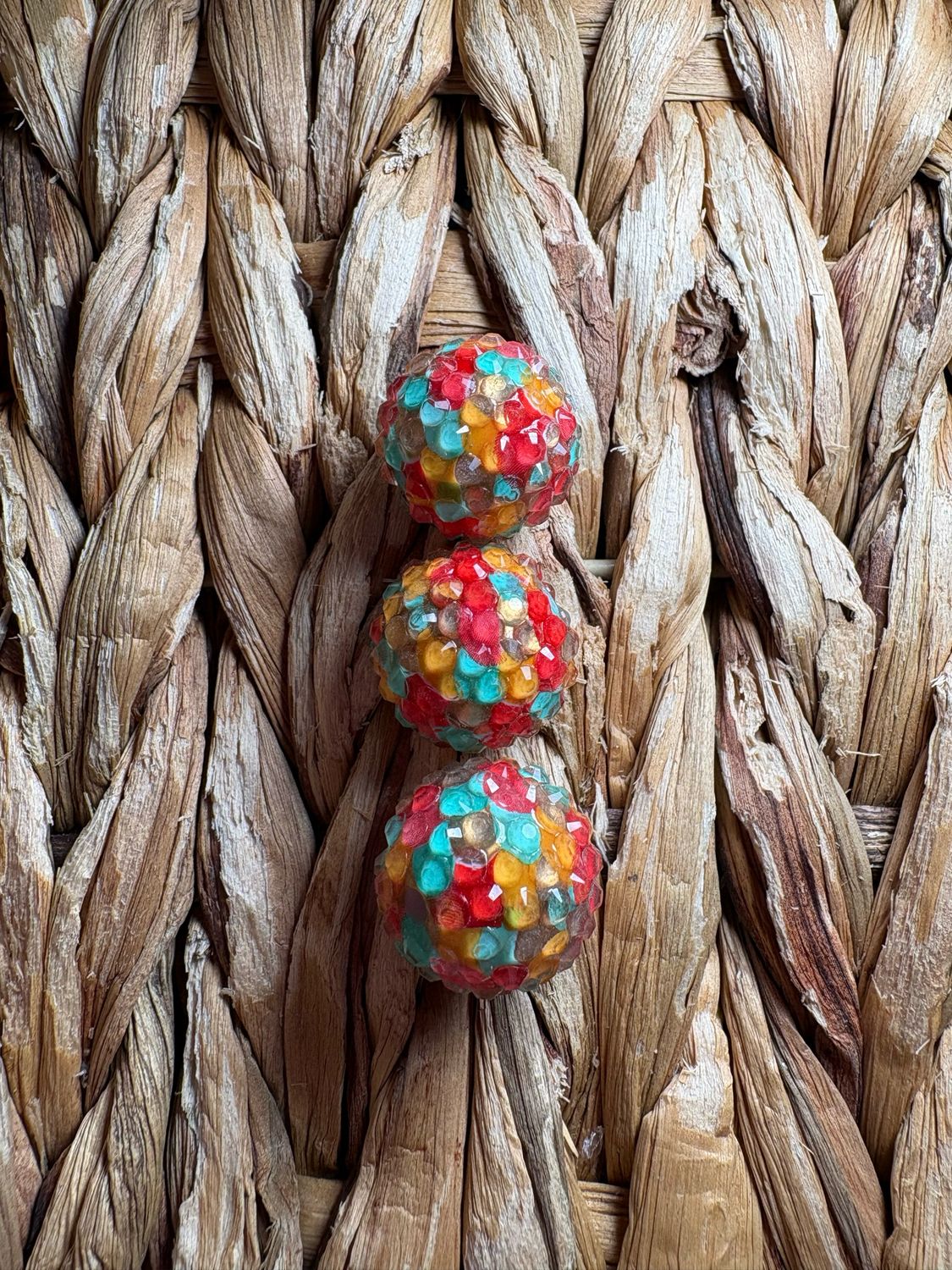 20mm Jelly Rhinestone Bead- Thanksgiving