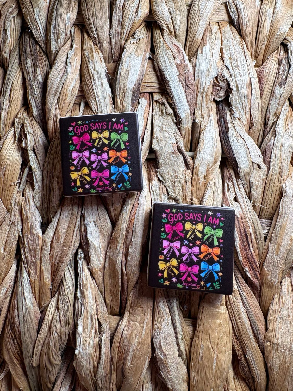 God says I am Printed 2d Focal