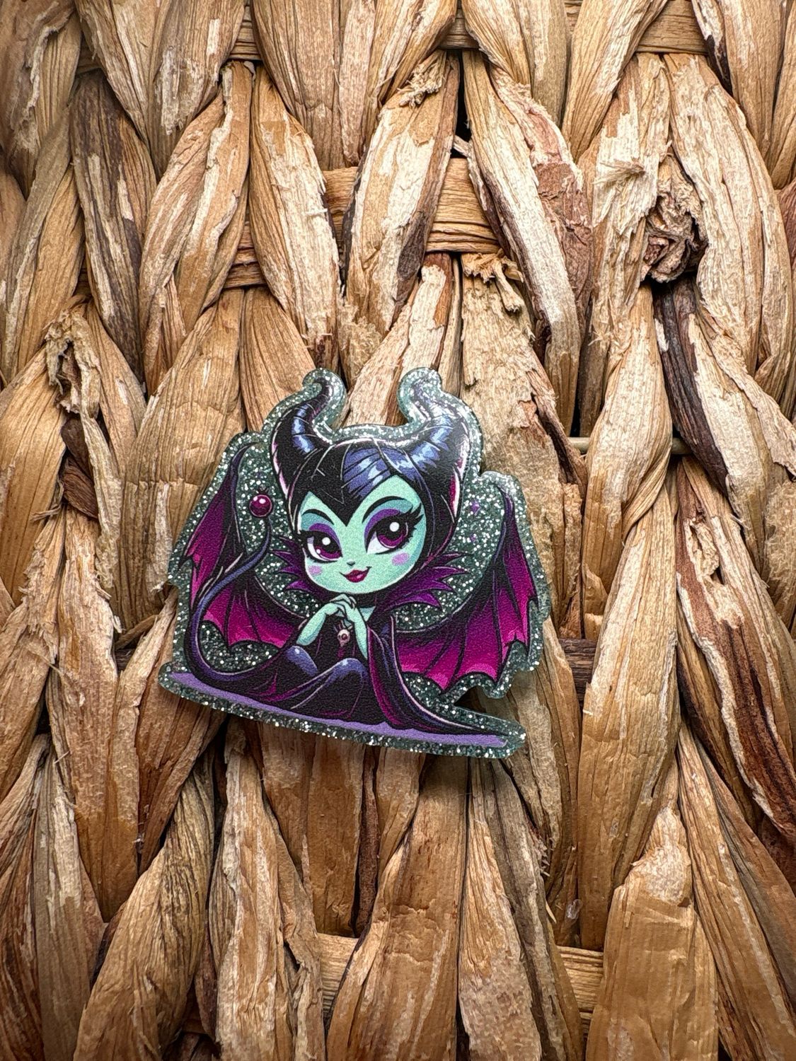 Maleficent Acrylic Flatback