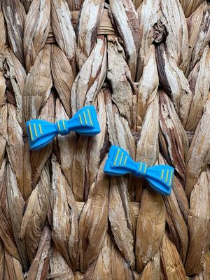 Blue Bow Tie 3d Focal