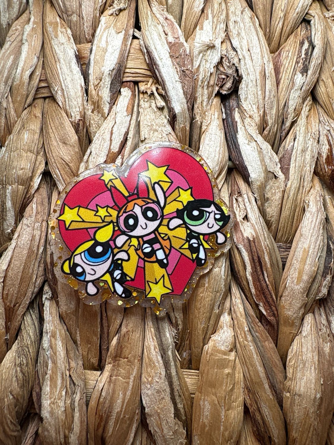 PPG heart Acrylic Flatback