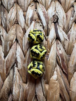 Bat Dude Logo Clay Bead 