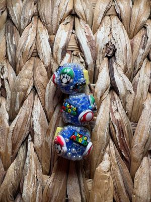 Mario Blue Sugar Bead 