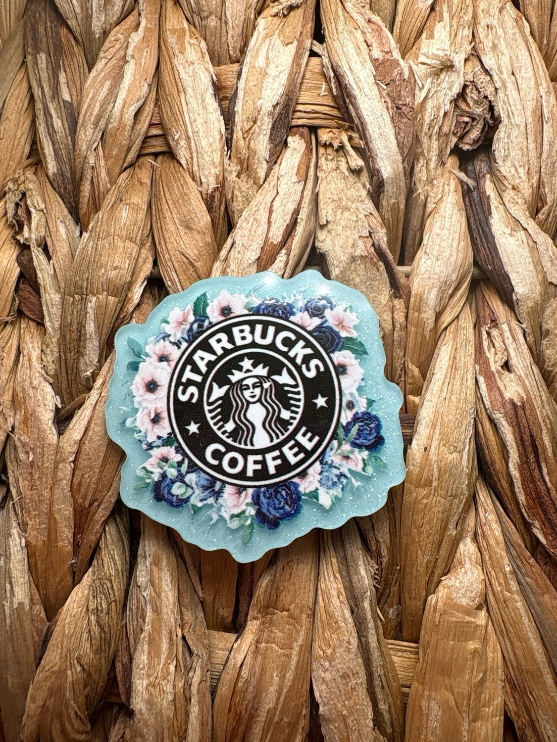 Starbies Blue Acrylic Flatback