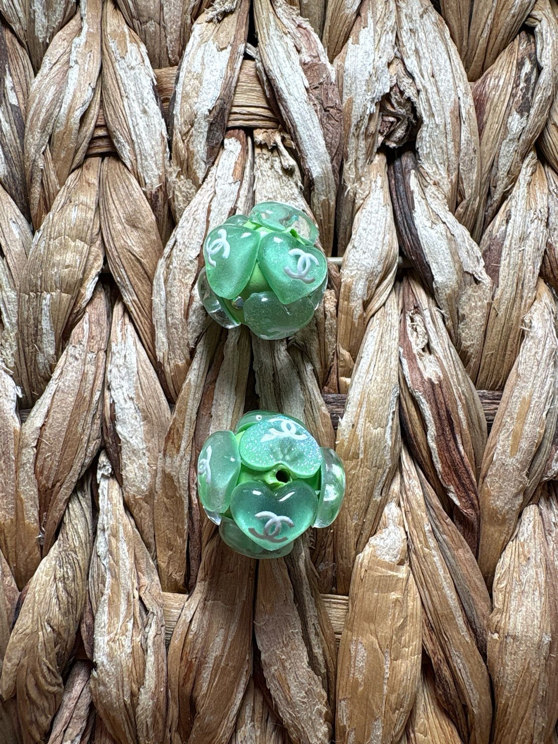 Green Clay CC Bead