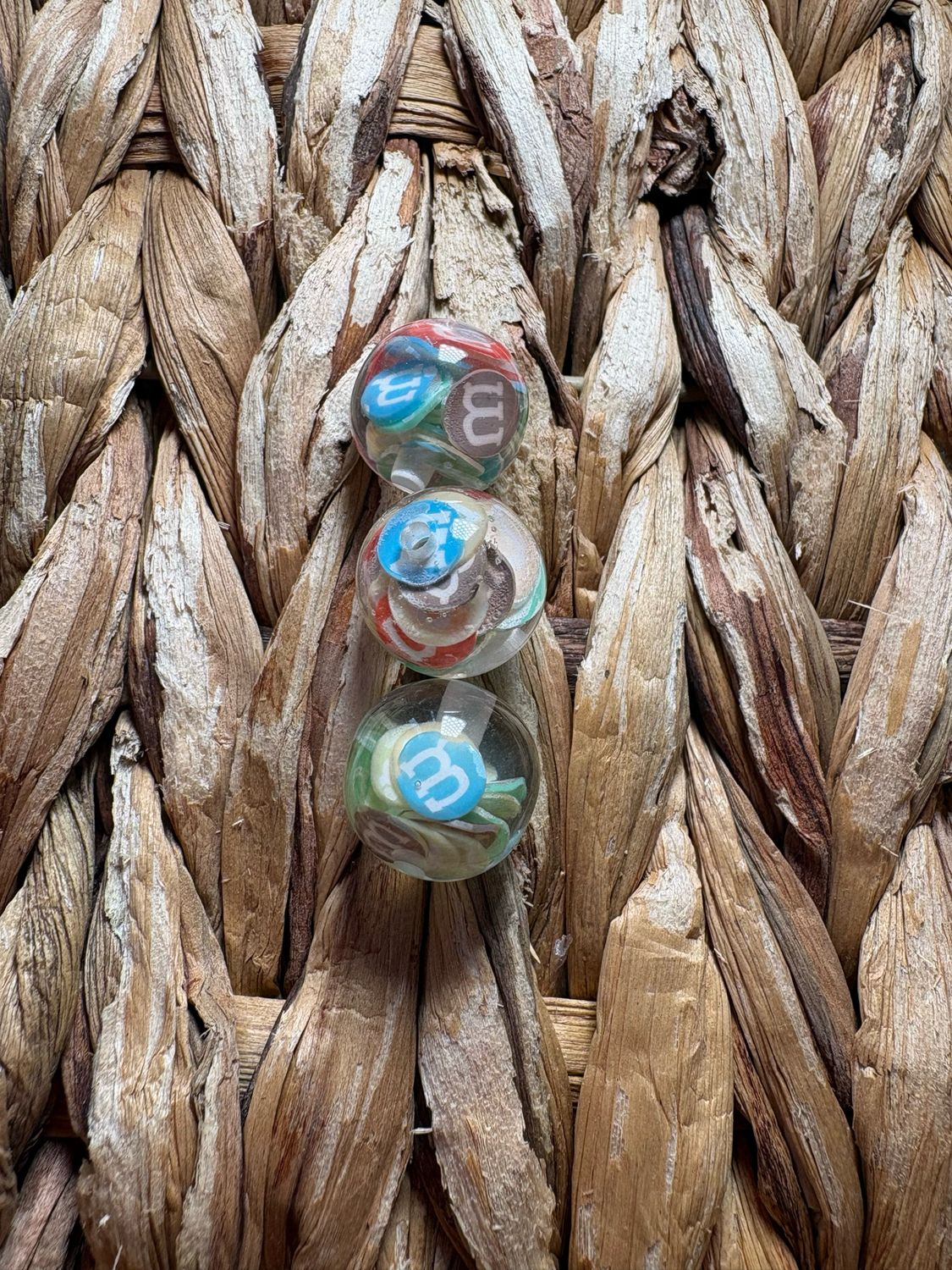 15mm M&amp;M Confetti Bead 