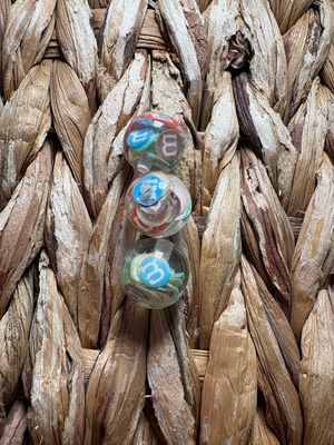 M&amp;M Confetti Bead 16mm B125