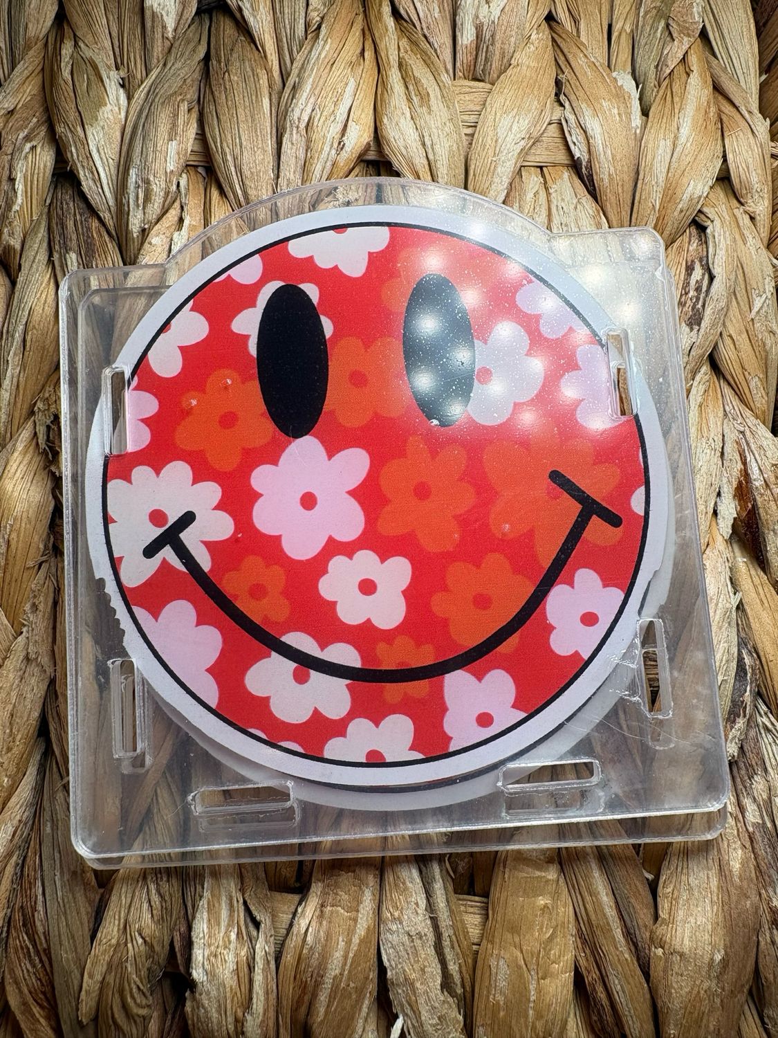 Red Flower Smile Pen Box