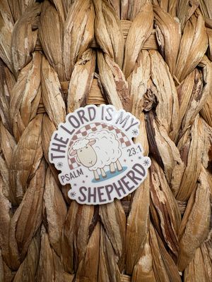 The Lord is My Shepherd Acrylic Flatback