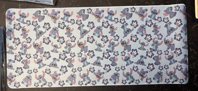 Blue Alien Desk Mat