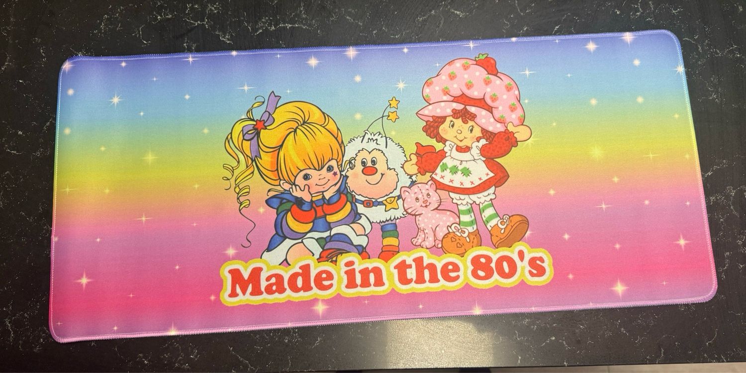 Made in the 80s Desk Mat