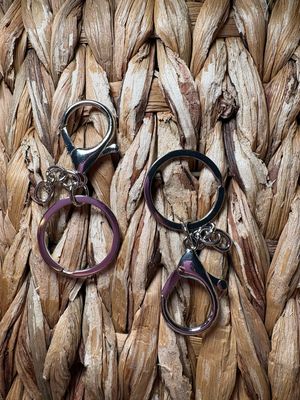 Silver Lobster Claw Keychain Clasp